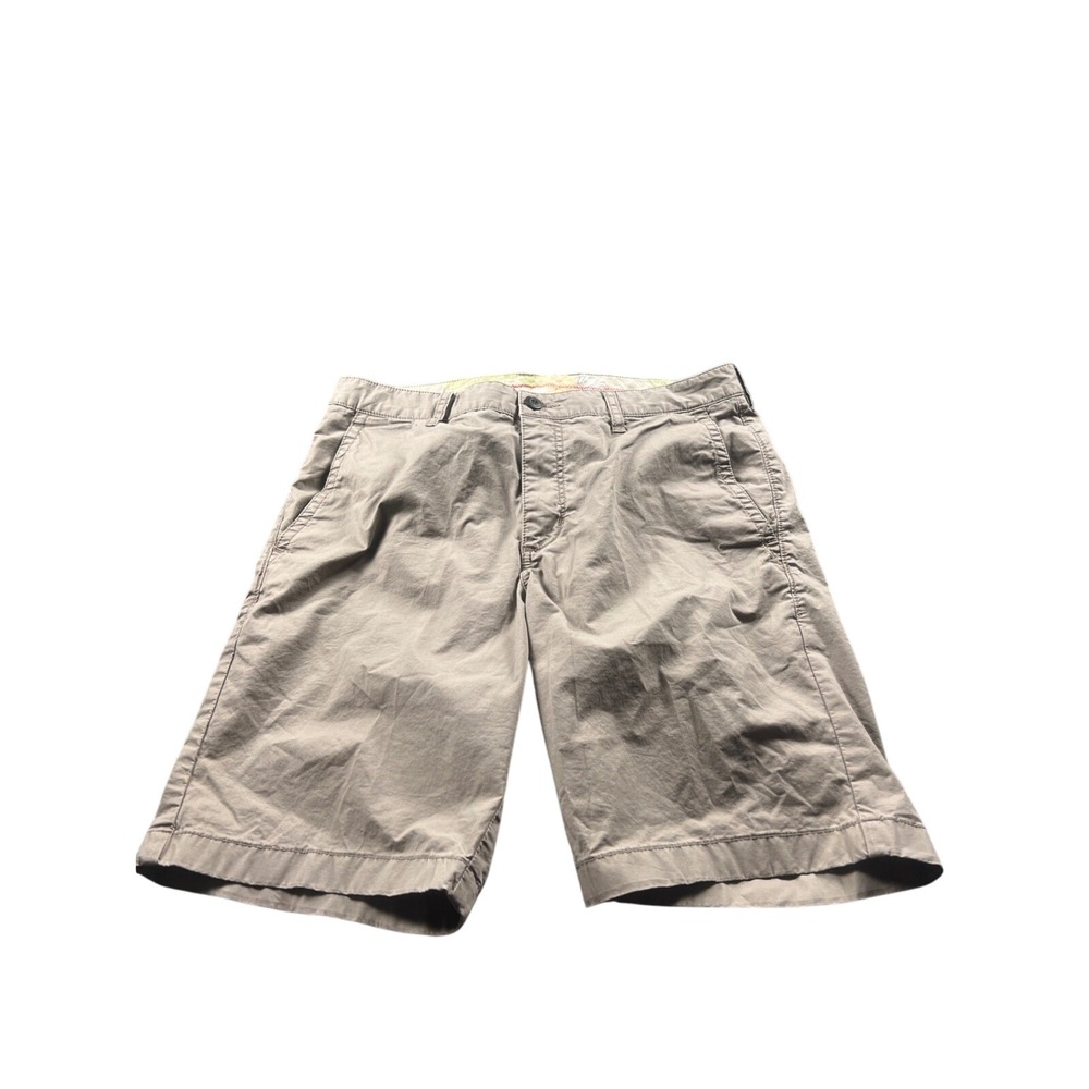 Tommy Bahama Mens Shorts Size 32 Tan Chino Flat Front Casual Everyday